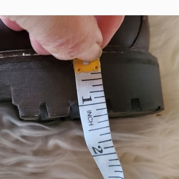 Via Spiga Wool.leather kisslock brown  chuka boots 9.5 - Picture 8 of 10